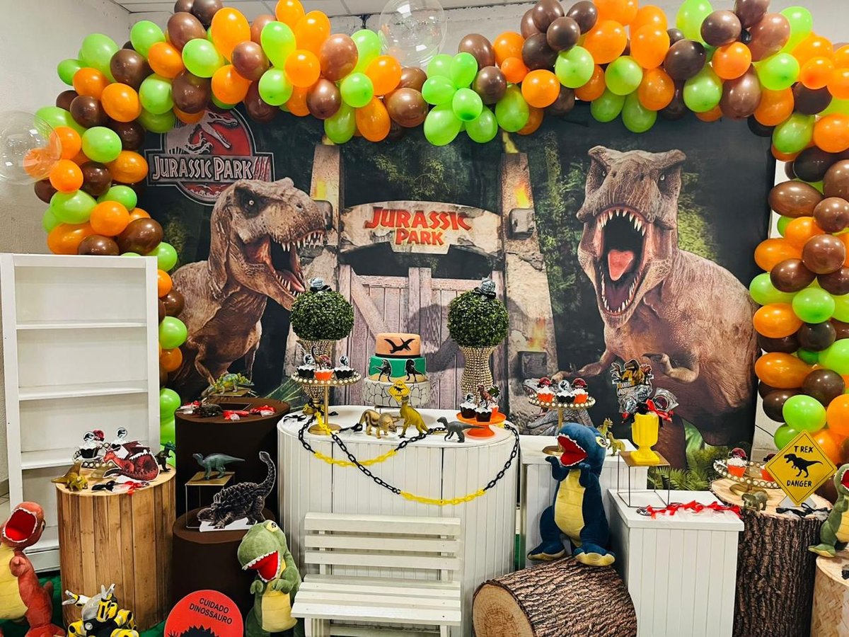 Decoração festa Dinossauros