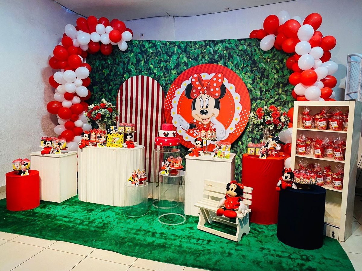 Decoração festa Minnie